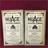 2 Packs Of NuAge Mounting Corners (Vintage)