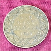 1916 Canada One Cent Coin