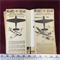 Planes Of The RCAF Paper Clippings (Vintage)