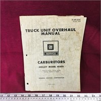 General Motors Truck Unit Overhaul Manual