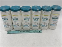 NEW Lot of 6-35ct Evident Surface Cleaning Wipes