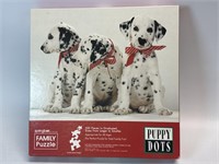 Puppy Dots Jigsaw Puzzle