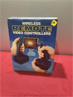 2 nib wireless Atari remote controllers