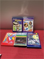 5 complete in the box intellivision games