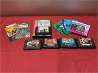Sega games and manuals