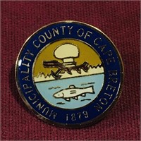 Municipality County Of Cape Breton Pin (Vintage)