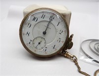 Illinois 15J Pocket Watch: As-Is