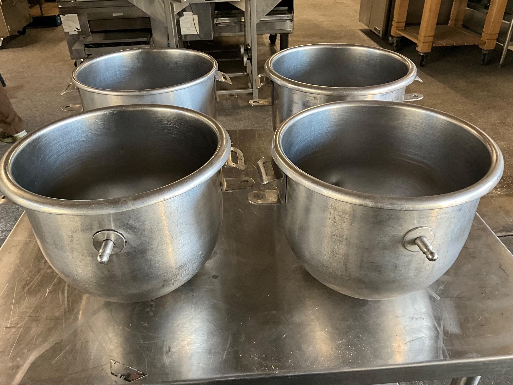Stainless steel 12qt bowl for Hobart 20qt mixer