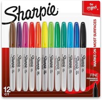 LOT OF 3- SHARPIE Permanent Markers