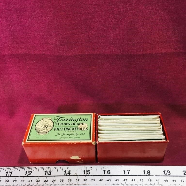 Box Of Torrington Spring Beard Knitting Needles