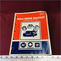 1980 Delco Rebuilt Electrical Manual