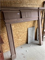 5'x 5' Fireplace mantle from Washington home
