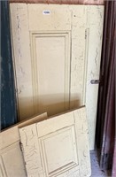 Set of 4 blind cupboard panel doors