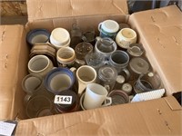 1 box of misc. cups