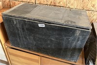 Storage box w/box joint corners