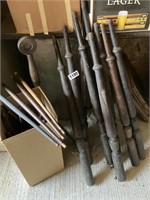 Lot of stair and chair back spindles