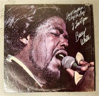 BARRY WHITE LP RECORD