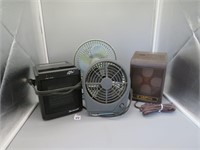 2 Heaters and 2 Fans, all tested
