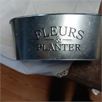 Galvanized Planter