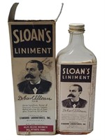 Sloan's Liniment Box and Bottle 407