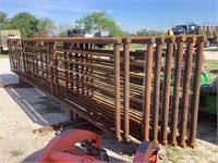 Set of 8 Freestanding Cattle Panels