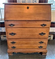 Maple Drop Front Secretary