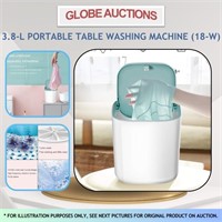 3.8-L PORTABLE TABLE WASHING MACHINE (18-W)