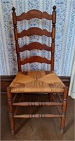 Ladderback Chair w/Rush Seat