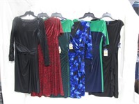 6- Chaps Size M Dresses 5 New w/ Tags