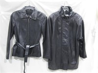 2- XS Leather Jackets