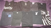 10 Size S Black Tee Shirts