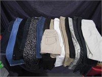 16 Pairs Size 4 & 4P Capri's, Bermuda Shorts