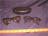 Ray Ban & Michael Kors Rx Tortoise Framed Glasses