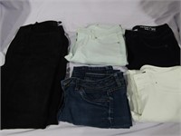 5 Pairs Pants Left Leather Size 6