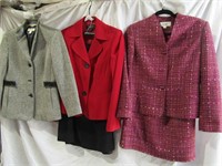 2 Skirt Suits & 2 Jacket