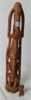Hand Carved Tribal Art Statue