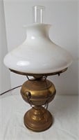 Electric Hurricane Table Lamp, Vintage
