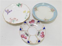 Lot Of 3 China Plates 301