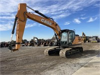 2022 CASE Cx 210e Excavator Only 8-Hours, rear +