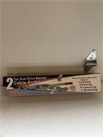 2-Ton NEW Dual Drive Ratchet Cable Puller in Box