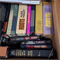 LARGE BOX OF BOOKS