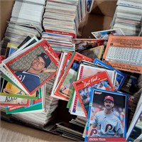 BOX OF TRADING CARDS