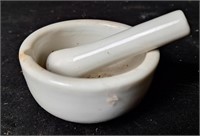 Porcelain Mortar & Pestle, Small