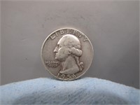 1956 D Washington Silver Quarter