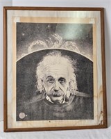 "Albert Einstein" Print by Rick Wheeler