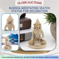 BUDDHA MEDITATING SEATED STATUE FOR DECORATION