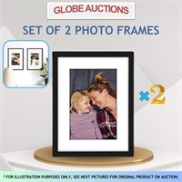 SET OF 2 PHOTO FRAMES