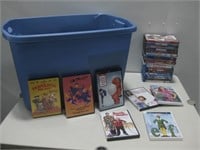 80 + DVDs & Blu-Rays Untested