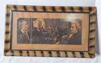 Reproduction Beethoven Framed Picture