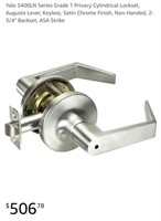 Yale Privacy Lever Grade 1 Lockset